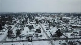 A winter day in Viroqua Wisconsin