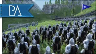 MASSIVE BATTLE - Third Age Total War Gameplay