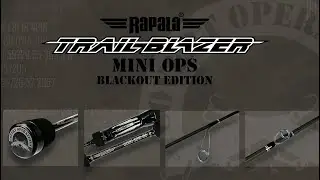 NEW Rapala Trail Blazer Mini Ops  - BFS/UL Travel Rod
