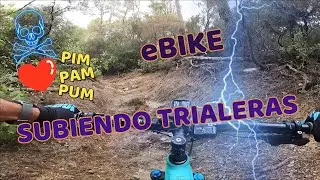 ⚡eBIKE SUBIENDO TRIALERA SOL I AIRE UP