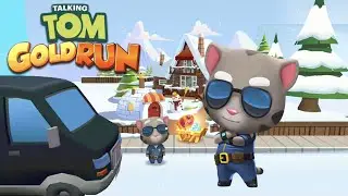 iGameBox😹OFFICER TOM✔︎TALKING TOM GOLD RUN☃️Gameplay#58