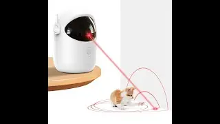🔴🐱 Automatic Laser Cat Toy &ndash; Rechargeable Interactive Chase Fun!