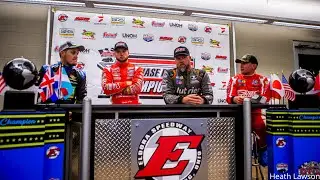 Big Four Press Conference At The 2023 Dirt Track World Championship LIVE From Eldora Speedway