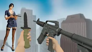 Оружие CS:GO с руками 