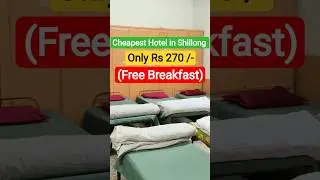 Budget Stay in Shillong #meghalaya #shillong #hostel #budgettravel #youthhostelshillong