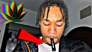 MINI BLINKER SMOKE SESSION VLOG #1| GALAXY STIX DISPOSABLE | YOUKALIND VLOGS