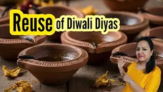 Reuse of Diwali Diyas | Old Diya | Best Out of Waste: DIY Wall Hanging | Reuse & Recycled Craft Idea