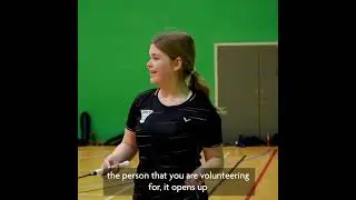 Badminton England visit Keith Burns, Badminton England's Grass Roots Coach of the Year 2022