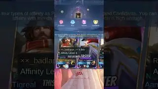 HOW MLBB AFFINITY WORKS!! #mobalegends #moba #mobilelegends