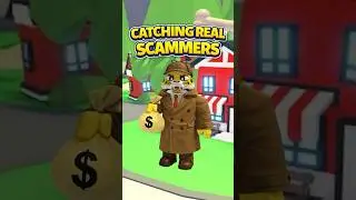 Catching REAL SCAMMERS In Adopt Me! #shorts #adoptme #roblox #adoptmeshorts