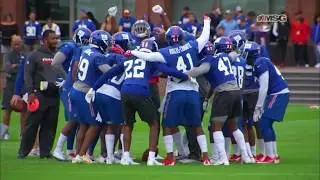 New York Giants Training Camp Highlights | MSG Networks