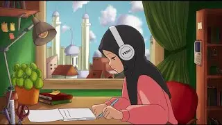 24/7 Quran Recitation Relaxing | Lo-fi girl theme listen/study to