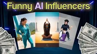 Make Funny Ai Influencers and Earn Money/How to online earn money by Ai Influencers/in Urdu/Hindi😎