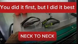Snap on neck light vs EZRED neck light. Who did it best ?