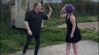 Do No Wrong line dance demo by Travis Taylor & Chelsea Gillum