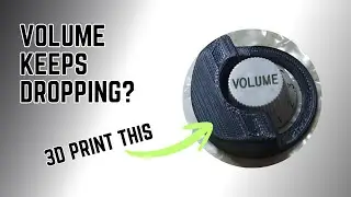 Guitar Volume Knob Guard | Fix Accidental Volume Drops with 3D Printing