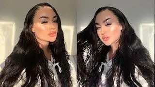 Watch me try install a wig for the first time!