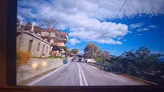 Driving in Greece, from Karpenisi to Lamia