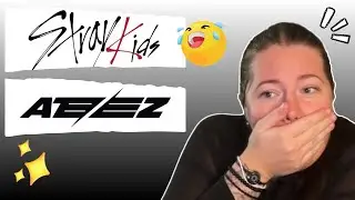 Stray Kids & ATEEZ 🤣 | Try Not To Laugh Challenge