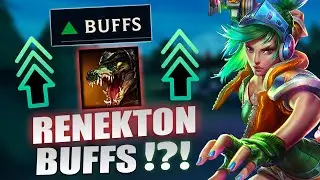 THEY'RE BUFFING RENEKTON NEXT PATCH!?
