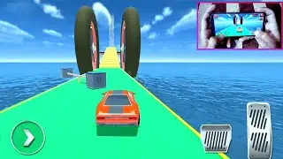Mega ramp car stunt racing: impossible tracks 2020 with Handcam