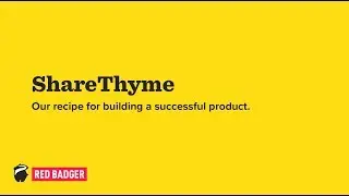 Red Badger launches ShareThyme &ndash; an innovative new platform