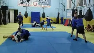Тренировка 2.3 Борьба. СК АТОМ. Combat Ju-jutsu training.Wrestling Sports Club ATOM. Ukraine #2025