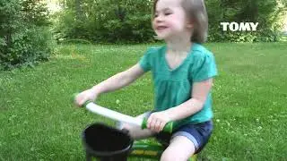 John Deere Green Steel Tricycle