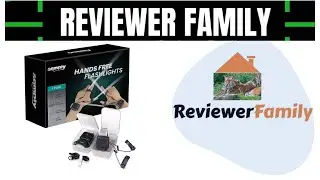 samply Rechargeable LED Hands Free Flashlights