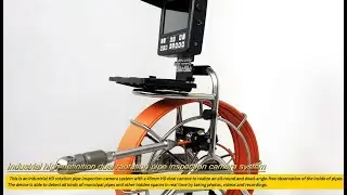 Industrial high-definition dual raotation pipe inspection camera system V8-3345DU
