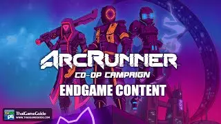 Action TPS Roguelike for 3 Players : ArcRunner | Online Co-op Campaign ~ Endgame Hell Full Gameplay