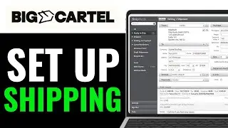 How To Setup Shipping On Big cartel 2025 (Step-by-Step)