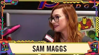 Sam Maggs on writing Captain Marvel at SDCC 2019!