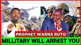 Bad News to Ruto as Another Prophet of God Prophesy How Millitary will Overthrow him from power