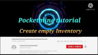 Pocketmine tutorial #7: Create empty Inventory
