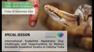 Special Session on International Snakebite Awareness Day