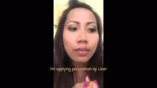 Amazing Lipstick Persimmon LipSense Colour perfect for Brown skin Day Make up