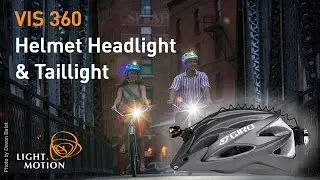 Vis 360 Helmet Headlight and Taillight