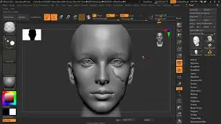 curve pinch brush  | Lesson 36 | Z-Brush  In Hindi