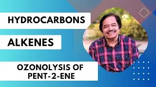 Ozonolysis of Pent-2-ene | Hydrocarbons | Alkenes | Kate sir Chemistry