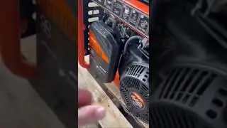 Генератор GDA8500E DAEWOO, перший запуск.