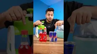 I Made Redbull & Sting Icecream #shorts #viralvideo