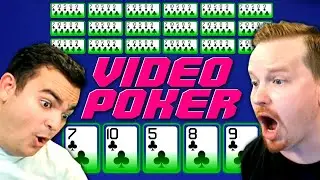 Winning on Video Poker! (&euro;20.000+ Streak)