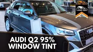 TINT-TECH, window-tint everywhere in Belgium | Audi Q2 - 95% Window Tint