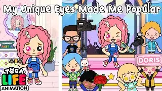 My Unique Eyes Made Me Popular | Toca Life World | Toca Animation