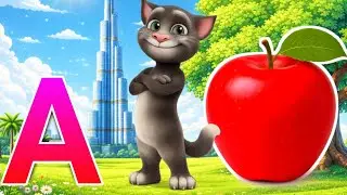 A for Apple 🍎|Learn ABCD | Alphabet Song for Toddlers | Kids Learning Video |Episode=34