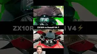 zx10r vs ducati v4 #kawasaki10r #zx10r #ninjazx14r #Ducativ4 #motovlog #shorts #greenscreen
