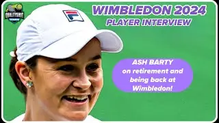 🎾Ash Barty on retirement and being back! | Wimbledon 2024 Press Conference