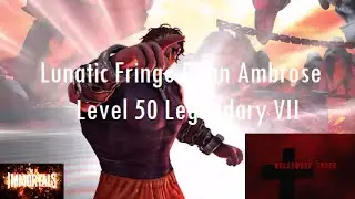 WWE Immortals - Lunatic Fringe Dean Ambrose Level 50 Legendary VII