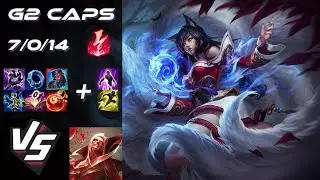 G2 Esports Caps MID Ahri vs Vladimir - EU Challenger Patch 25.18
